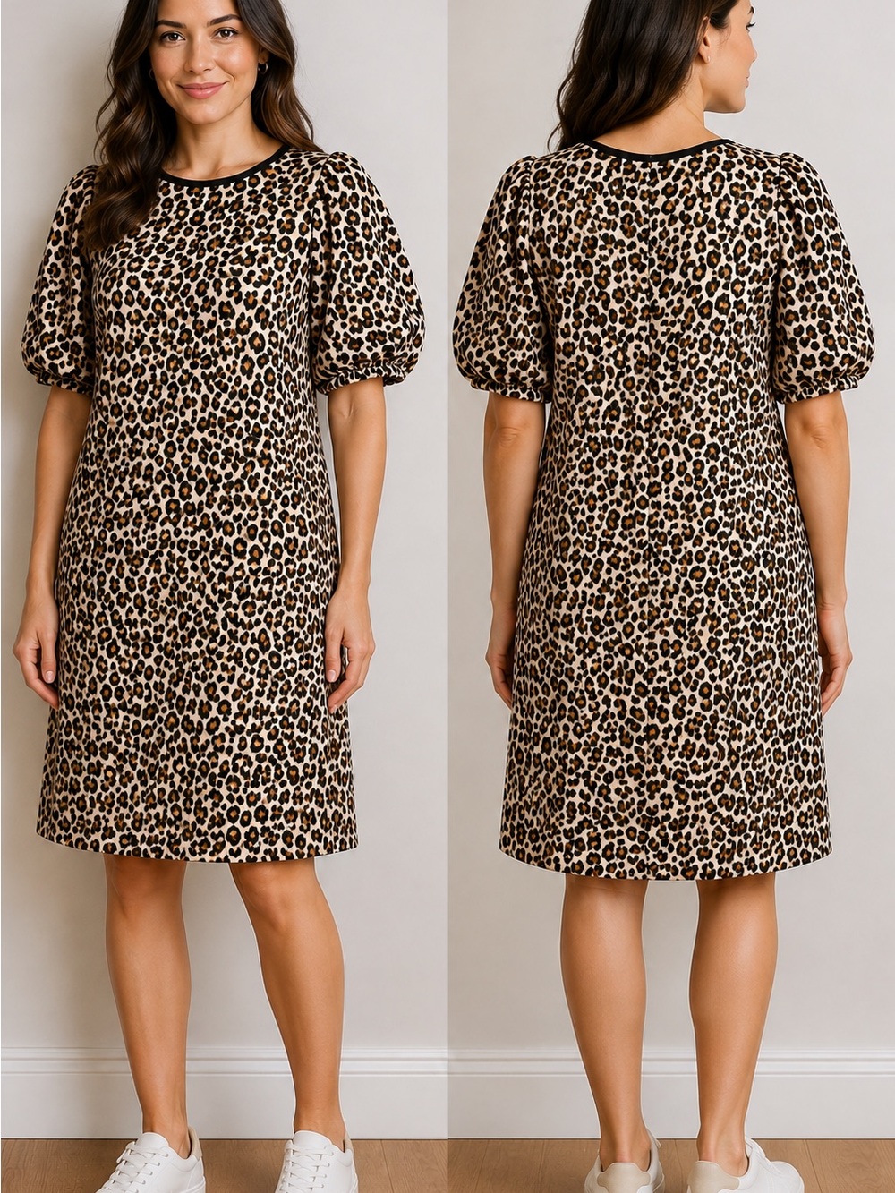 Velvet by Graham & Spencer
Leopard Print Dress Size L